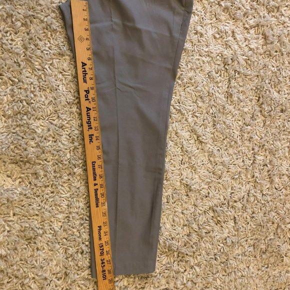 NWT Rekucci Curvy Women Modern Plus Size Pant w/Tummy Control Panel Silver Sz 22 - Picture 7 of 7